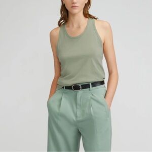 Everlane Sage Green Tank Top